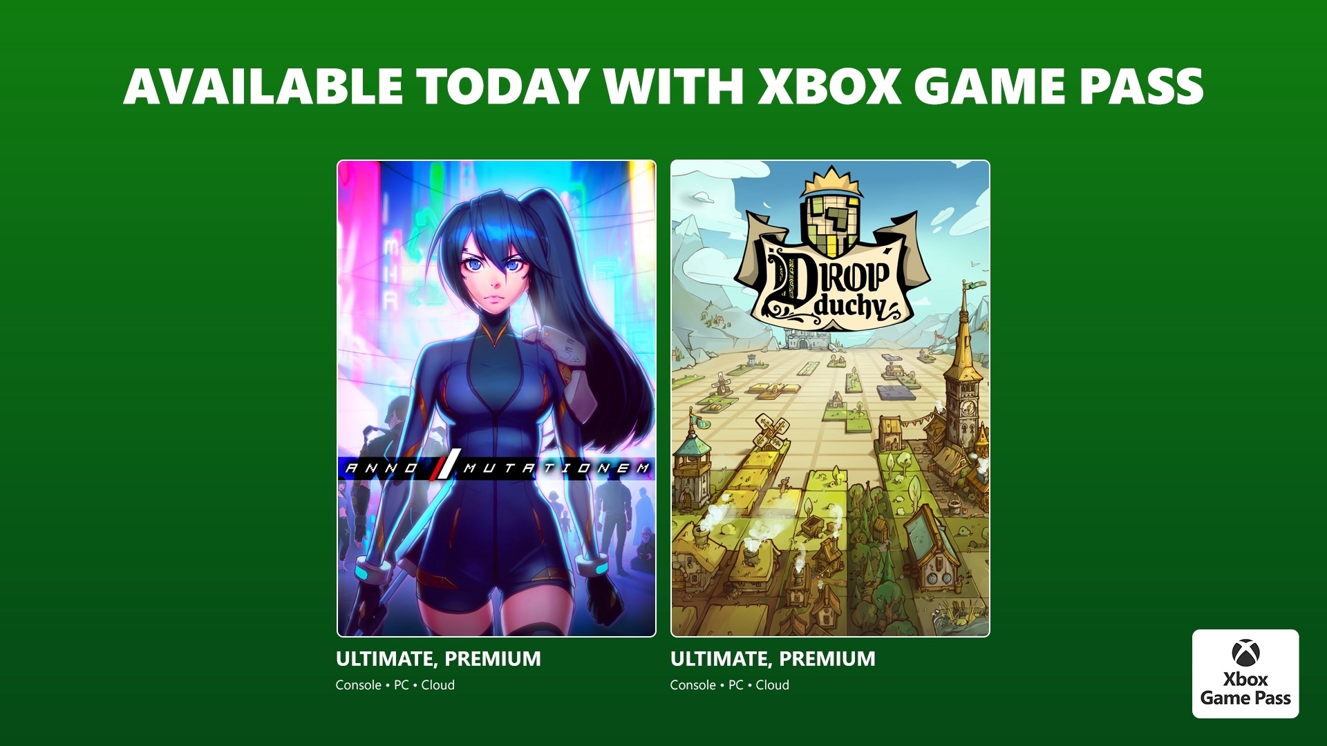 Подписка Game Pass пополнилась двумя неплохими инди-проектами